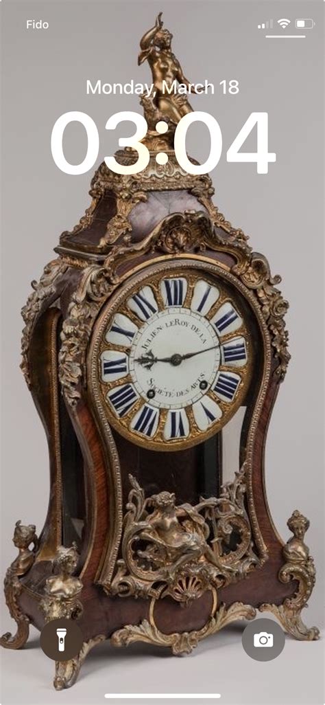 Louis XV Boulle bracket clock by Arsandaux, Paris.